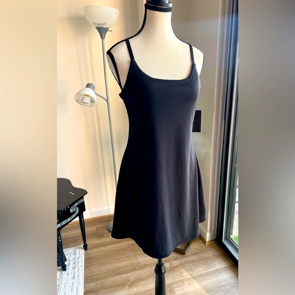 New with Tag 🏌️‍♀️🎾 Danskin Black Strappy Jumpsuit - Picture 8 of 12